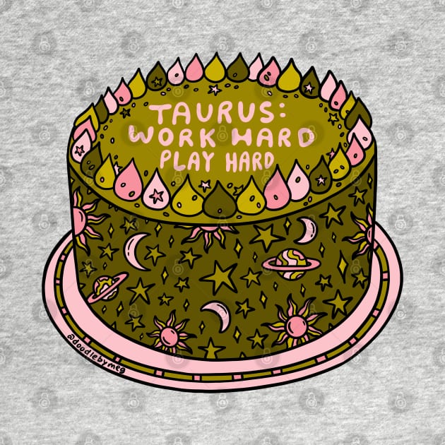 Taurus Cake by Doodle by Meg
